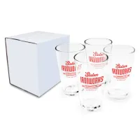 16 oz. Pint Glass, USA - Gift Set of 4