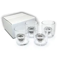 11 oz. Rocks Glass, USA - Gift Set of 4