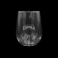 17 oz. Libbey Stemless Wine Glass, Laser, Standard