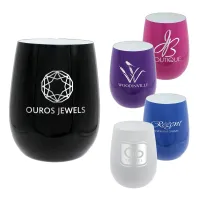 Pure 12 oz. Recycled Wine Glass, Laser, Premium