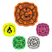 Maltese Cross Die Cut Eraser