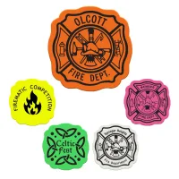 Maltese Cross Die Cut Eraser