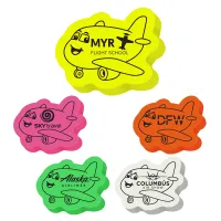 Airplane Die Cut Eraser