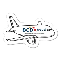 Airplane Shaped Magnet, Full Color Digital