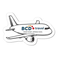Airplane Shaped Magnet, Full Color Digital