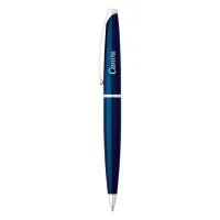 Cross ATX® Translucent Blue Lacquer Ballpoint Pen