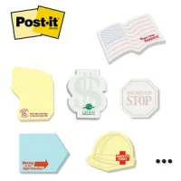 Post-it® Custom Printed Notes Shapes — Medium - 25 sheet