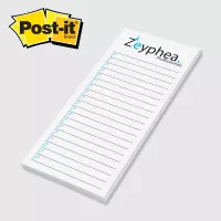Custom Printed Post-it® Notes (2 3/4"x6") 25 Sheets