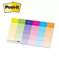 Post-it® Custom Printed Organizational Notes (6"x10") - 25 Sheets