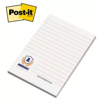 Custom Printed Post-it® Notes (4"x6") 50 Sheets