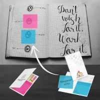Post-it® Transparent Notes with Custom Printed Cover