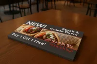 Custom Printed Post-it® Notes (5"x2 7/8") 25 Sheets/ 4 Color