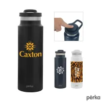 Perka Monroe 24 oz. Double Wall Recycled Stainless Steel Water Bottle