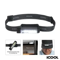 iCOOL Templeton Rechargeable LED Headlamp