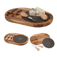 Bon Appetit Slate Cheese Set