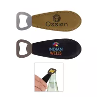 Wallace Leatherette Bottle Opener