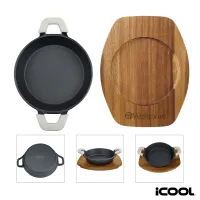 iCOOL Colter 7 Cast Iron Skillet