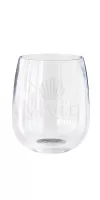 Symglass 12oz Clear Stemless Wine Glass