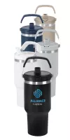 34oz Urban Peak Pinnacle Flip Straw Tumbler