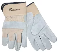 Split Leather Glove w/Safety Cuffs