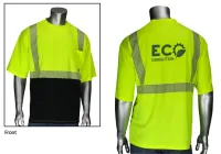 Class 2 Short Sleeve Black Bottom Front T-Shirt