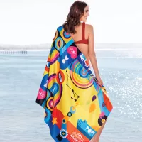 Presidential Subli-Plush Beach Towel