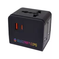 20W Universal Travel Adapter with Type-C