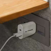 UL Listed Dual Wall Charger with Type-C