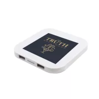 Chi-Charge Square Wireless and USB Charging Pad