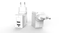 Universal Ul Listed Ac Adapter 3.4a Dual Port