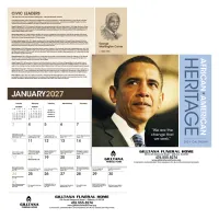 Triumph® Calendars African-American Heritage Barack Obama Calendar