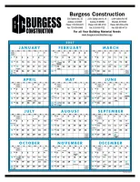 Triumph® Calendars Span-A-Year Non-Laminated Calendar