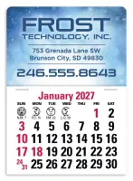 Triumph® Calendars Press-N-Stick Full-Color Header Standard Calendar