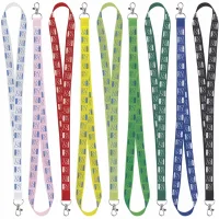 Universal Source® 3/4" Satin Screen Print Lanyard