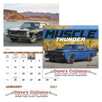 Good Value™ Muscle Thunder - Stapled Calendar