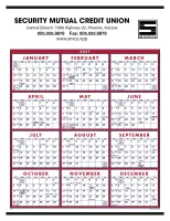Triumph® Calendars Span-A-Year Calendar