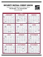 Triumph® Calendars Span-A-Year Calendar