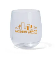 Silipint® Clear Stemless Wine Glass - 12 oz.