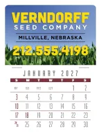 Triumph® Calendars Press-N-Stick Full-Color Header Contemporary Calendar