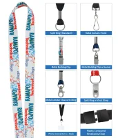 Good Value™ 3/4" Fine-Print Lanyard