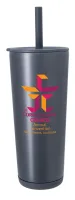 Astrid Recycled Stainless Steel Vacuum Tumbler - 24 oz.