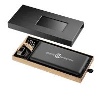 SCX Innovative Design™ ECO Solar Power Bank 8000 mAh
