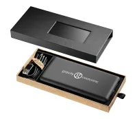 SCX Innovative Design™ ECO Solar Power Bank 8000 mAh