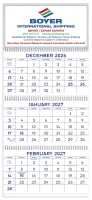 Triumph® Calendars Blue & Grey Commercial Planner
