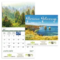 Good Value™ Glorious Getaways - Stapled Calendar