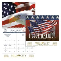 Triumph® Calendars I Love America Calendar