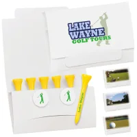6-2 Golf Tee Packet - 3-1/4" Tee