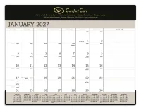 Triumph® Calendars Vinyl Desk Pad