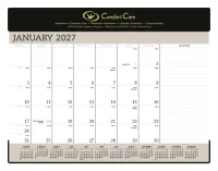 Triumph® Calendars Vinyl Desk Pad