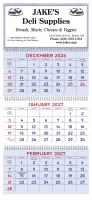 Triumph® Calendars Red & Blue Commercial Planner